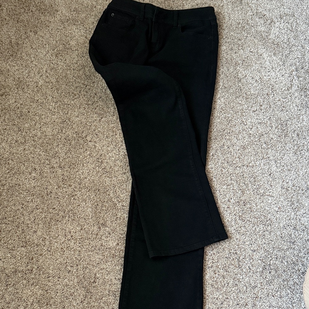 INC International Concepts Black Women Jeans